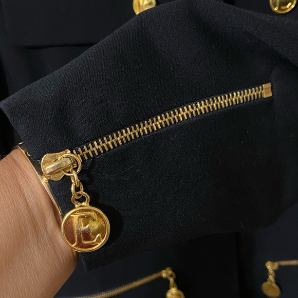 Escada coat gold hardware. - Picture 12 of 14